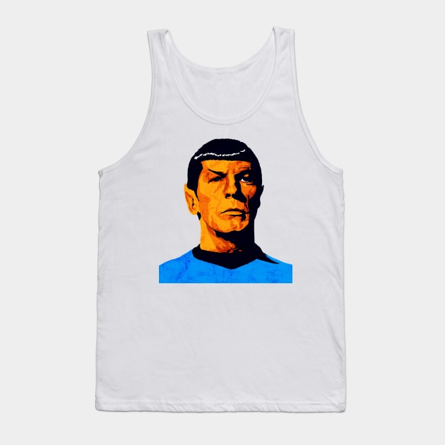 this is spock Tank Top by Thinkerman